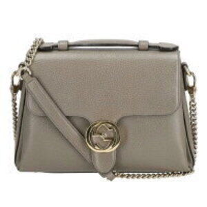 GUCCI Interlocking GG Chain Shoulder Bag